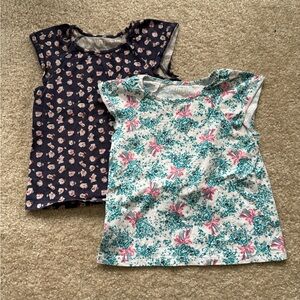 5 for $20 SALE! Lot of 2x Uniqlo Paul & Joe tops floral short sleeve ruffle